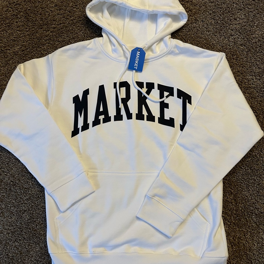 Market Chinatown Hoodie White